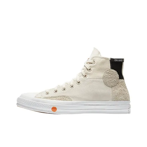 Rokit x Converse 1970s Chuck 70 High Top. Высокие кеды Top унисекс бежевый