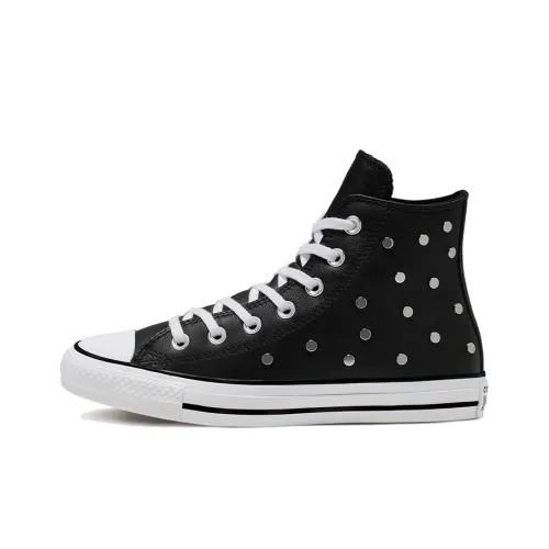 Converse Chuck Taylor All Star Заклепки High Топ High Топ Кеды Женские Черный