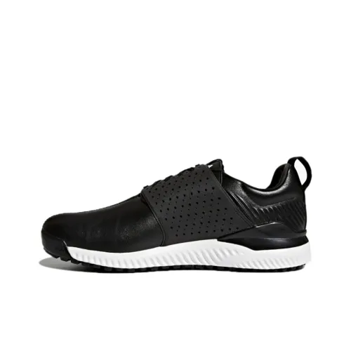Adidas Adicross Bounce Low Топ Обувь для гольфа Мужская Черно-белая