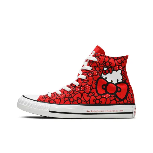 Converse Chuck Taylor All Star High Топ Кеды Унисекс Красный Черный