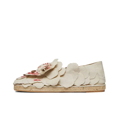Valentino Atelier Espadrilles Женские Ecru