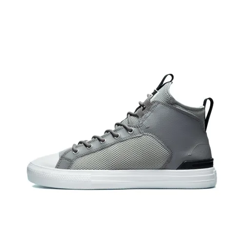 Converse Chuck Taylor All Star Ultra High Top Canvas Shoes Unisex Dark Gray Конверс Чук Тайлер Ол Стар Ультра Хай Топ Кеды Унисекс Темно-Серый