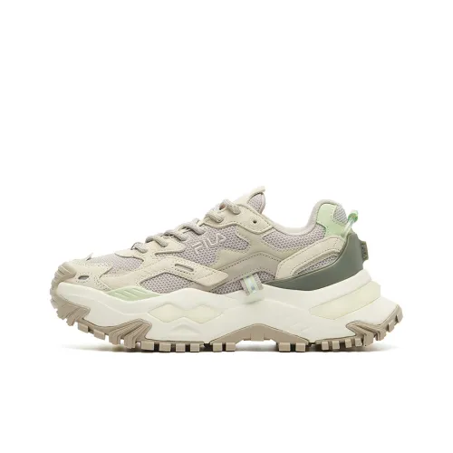 FILA FUSION Bianco массивные кроссовки с низким верхом, женские