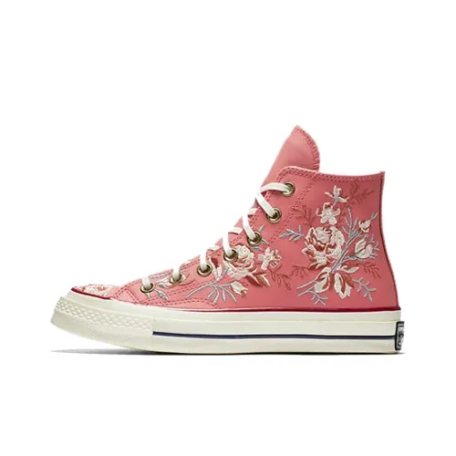 Converse Chuck Taylor All Star Цветочный Высокий Топ Высокий Топ Кеды Женские Розовый