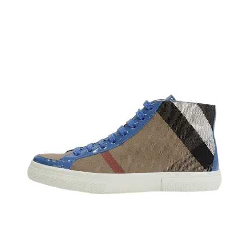 Burberry Canvas Shoes MID Top Women's