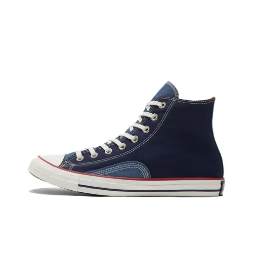 Converse Chuck Taylor All Star 1970s Lndigo Boro Устойчивые к истиранию Легкие Амортизирующие Высокие Кеды Унисекс