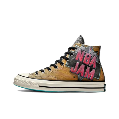 NBA x Converse Chuck Taylor All Star 1970s Коллаборация Высокие Кеды Унисекс Коричневый