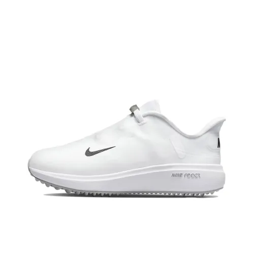 Nike React Ace Tour Slip Resistant Abrasion Resistant Lightweight Rebound Golf Shoes Женские Белые
