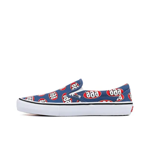 Vans Slip On Series Low Топ Кеды Унисекс Морской синий