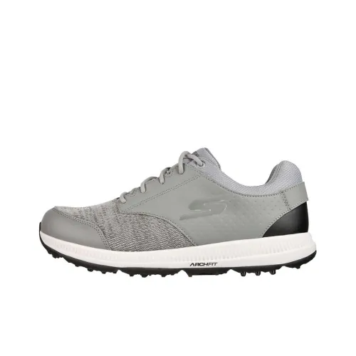 Skechers Arch Fit Collection Go Golf Collection Elite 5 Range Low Top Golf Shoes Men's Gray