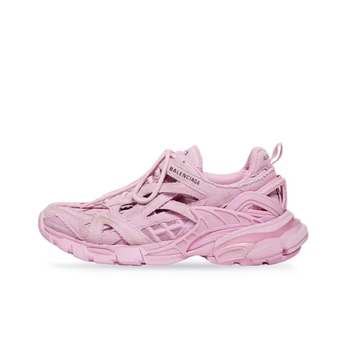 Balenciaga Track 2,0 Low Топ Толстоподошвенные кроссовки Женские Розовый
