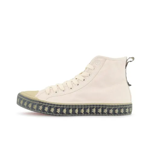 KAPPA Нескользящая Легкая Высокая Обувь Унисекс Сливочный