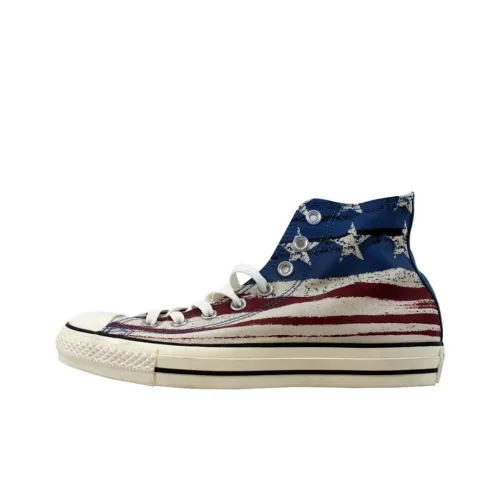 Converse Chuck Taylor Hi US Флаг 'Chili Paste' Высокие Кеды Унисекс Белый Синий Красный