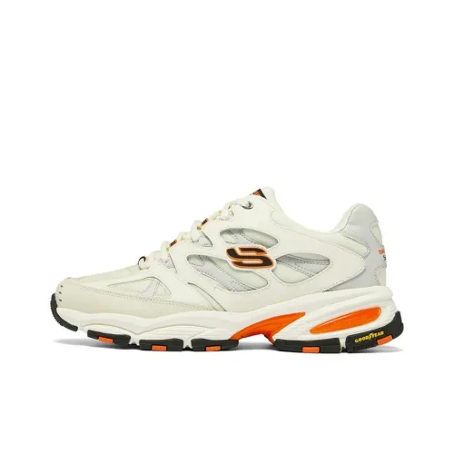 Skechers Vigor Low Топ Кроссовки с Толстой Подошвой Мужские Экрю