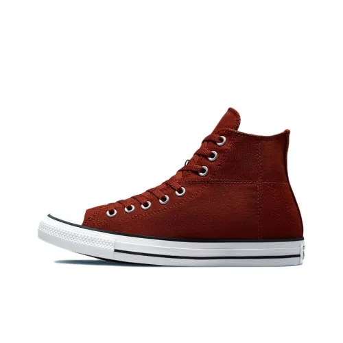 Converse Chuck Taylor All Star Crafted Смешанный Материал Устойчивый к Износу Высокие Кеды Унисекс Красный Белый