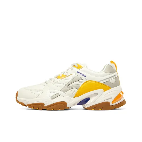 Skechers Stamina V2 Mecha Shoes 2 Low Топ Толстоподошвенные кроссовки Мужской Тауповый