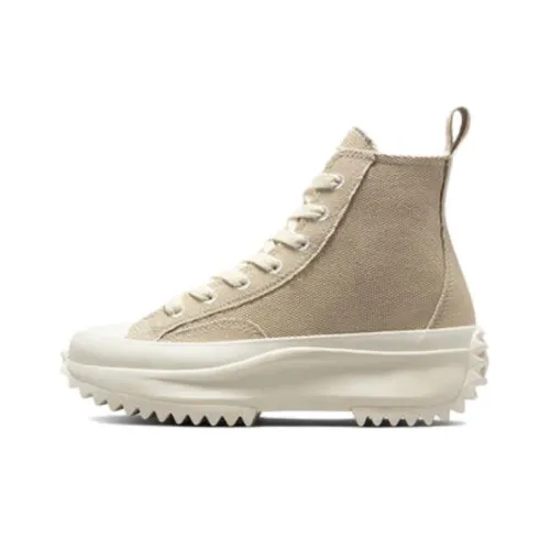 Converse Run Star Hike Платформа OVERSIZED Патч Высокие Кеды Женские Серые