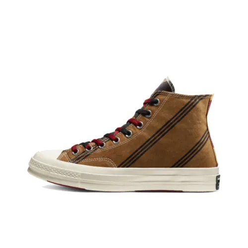 Converse 1970s High Top Canvas Shoes Unisex Brown Конверс 1970s Высокие Кеды Унисекс Коричневый