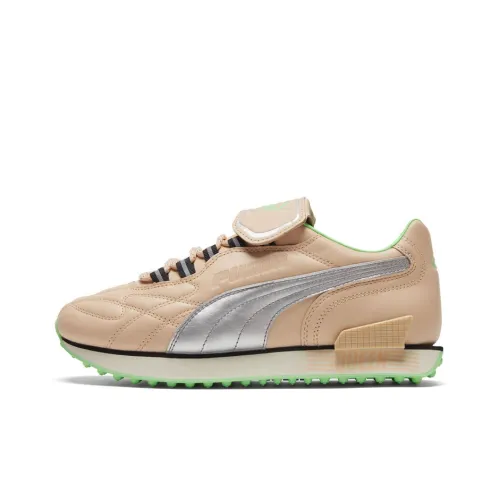 PUMA Mile Rider Queen Low Top Crepe Sneakers Женские Телесного цвета