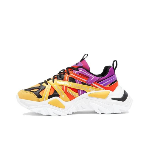 FILA Electrove 2 MULTI Низкий Топ Толстая Подошва Кроссовки Женские Желтые