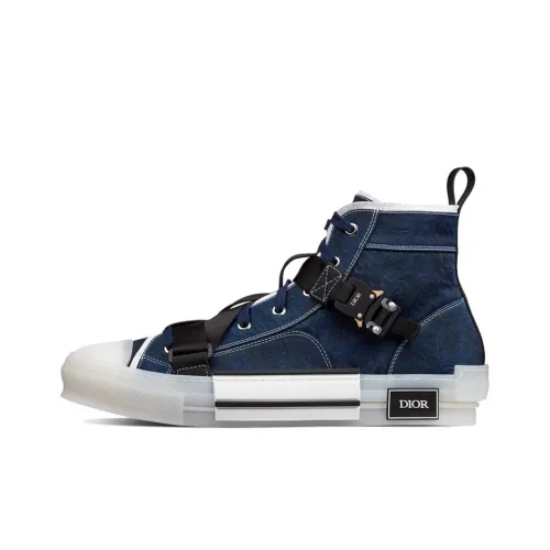 DIOR B23 Canvas Shoes High Top Мужские