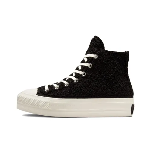 Converse Chuck Taylor All Star Lift Платформа COZY UTILITY Высокие Кеды Женские Черные