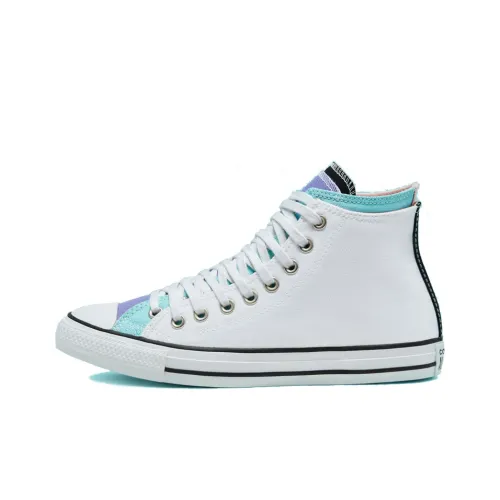 Converse Chuck Taylor All Star Double Upper High Top Canvas Shoes Unisex White