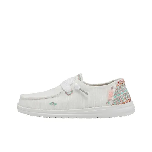 Heydude Женские повседневные туфли Low Top Айвори Белый Женские