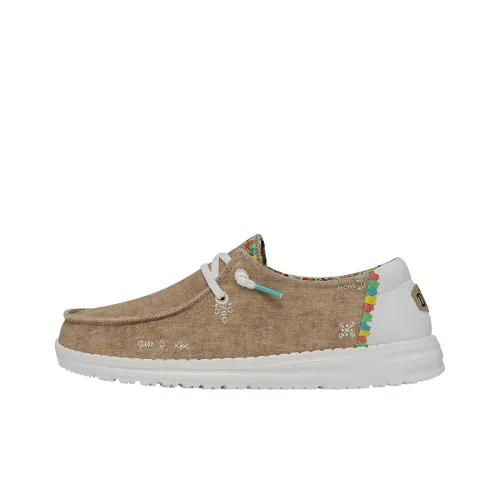 Heydude Женские повседневные туфли Low Top Элегантный Желтый Женские