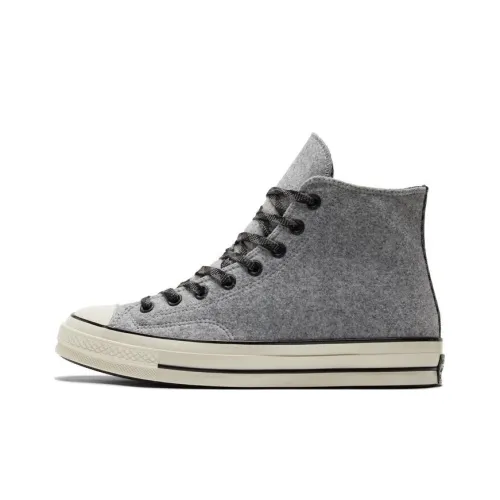 Конверс 1970s Chuck Taylor All Star Износостойкие Дышащие Легкие Высокие Кеды Унисекс Серые