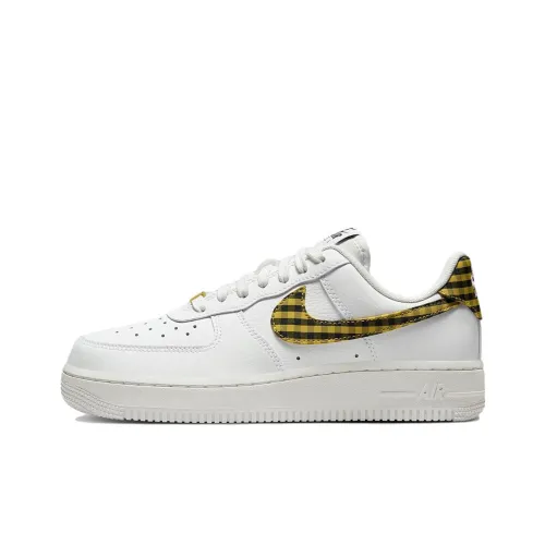 Nike Air FORCE 1 Slip-resistant и дышащий низ низкий топ кеды для скейтбординга Женские Белые
