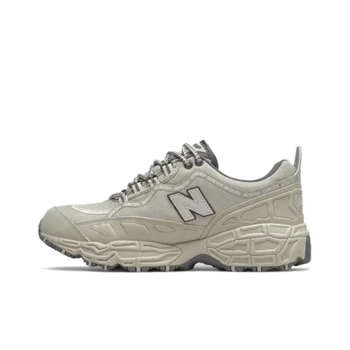 New Balance NB 801 Low Топ Толстая подошва Кроссовки Мужские Серый Бежевый Ширина D