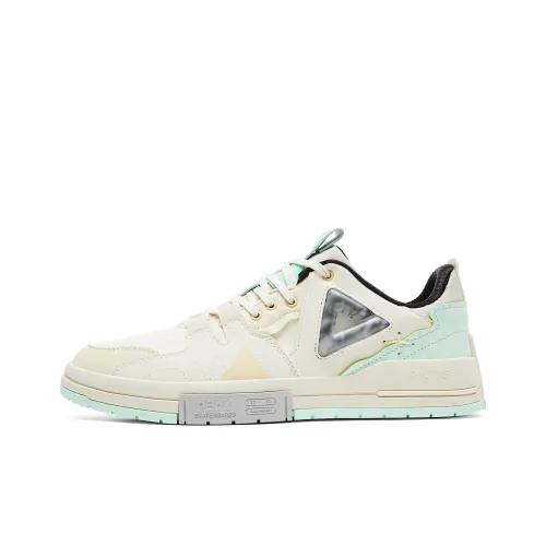 PEAK HEA Устойчивые к истиранию Низкие Кроссовки для скейтбординга Мужские Белые Зеленые