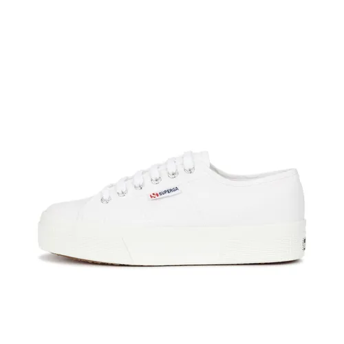 SUPERGA Low-Top Canvas Shoes White Women's