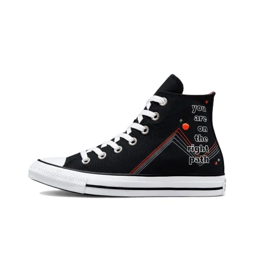 Конверс Износостойкие Высокие Кеды Женские Черные