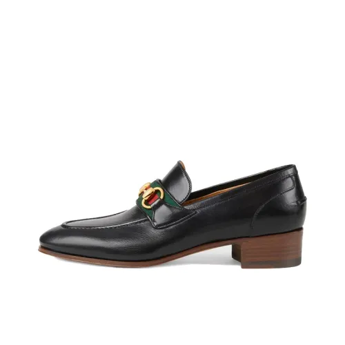 GUCCI Пряжка Horsebit Женские повседневные туфли Женские