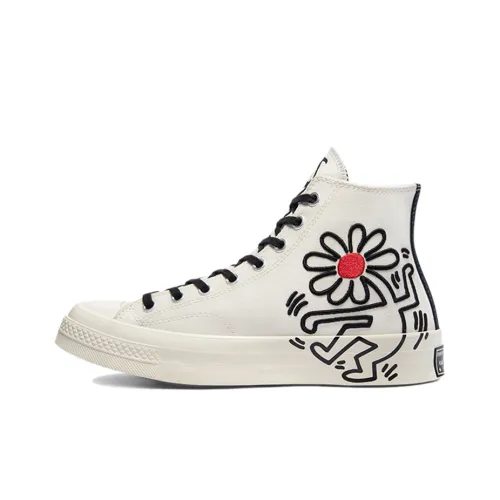 Keith Haring x Converse 1970s High Top Кеды Унисекс Белый Черный