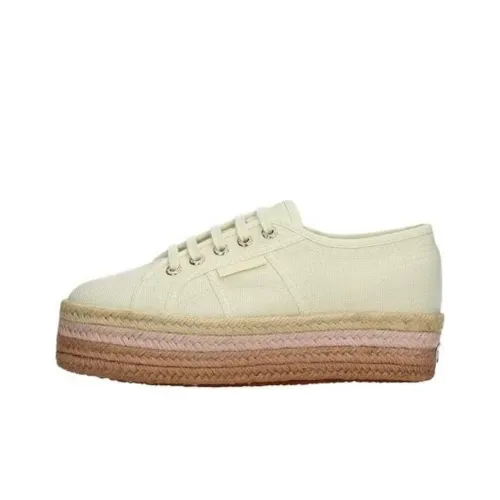 SUPERGA Износостойкие Дышащие Низкие Топ Кеды Женские Светлый Умбра