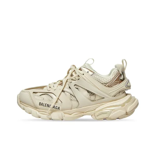 Balenciaga Track Heavy-Sole Sneakers Women's Beige