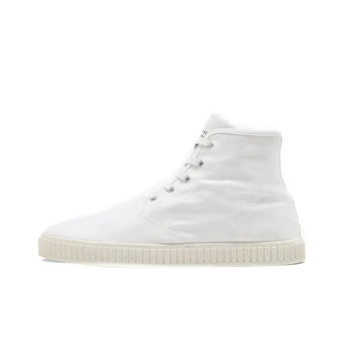 Maison Margiela Высокие кеды мужские белые