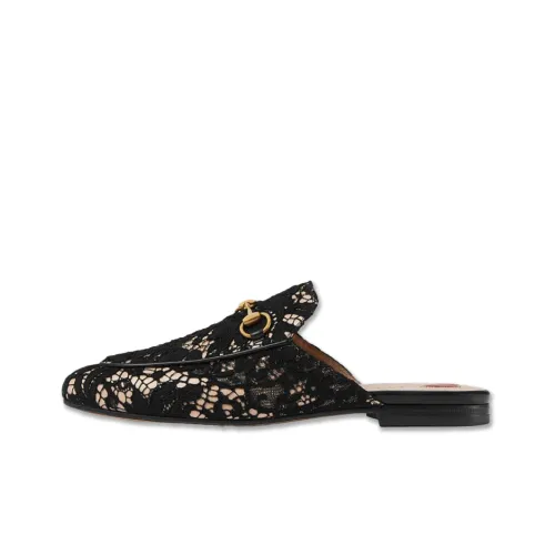 GUCCI Домашние тапочки Женские Черные