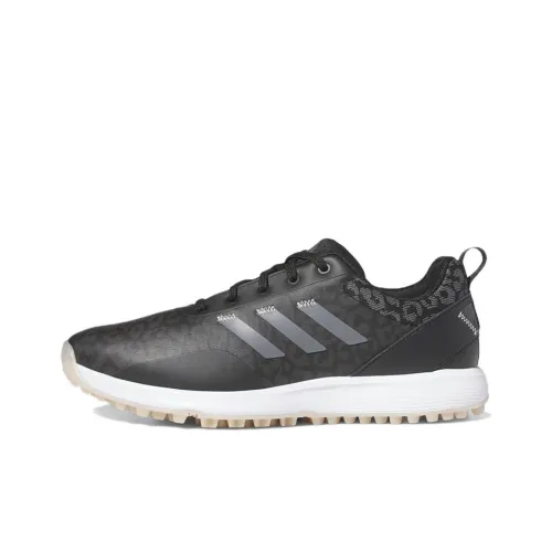 Adidas S2G SL Slip Resistant Abrasion Resistant Легкий Низкий Топ Обувь для гольфа Женские Черный