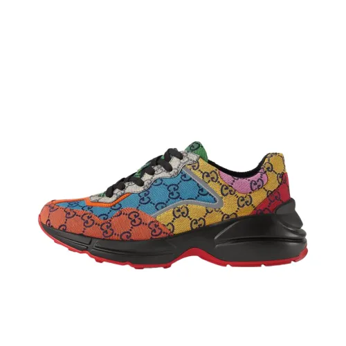 GUCCI Rhyton массивные кроссовки с низким верхом Мужские