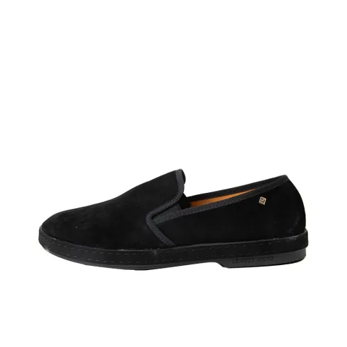 Rivieras Женские повседневные туфли Low Top Черные Унисекс