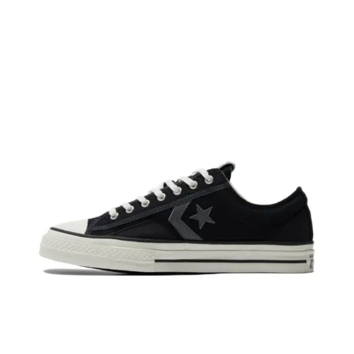 Converse Star Player 76 Low Top Canvas Shoes Unisex Black Конверс Стар Плейер 76 Лоу Топ Кеды Унисекс Черный