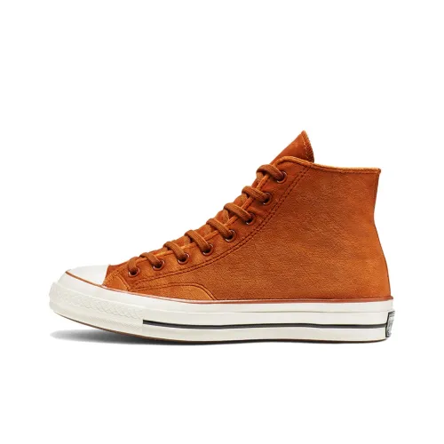 Converse 1970s Chuck Velvet High Top High Top Canvas Shoes Unisex Brown