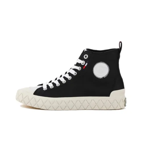 Палладий Palla Ace Slip-resistant Abrasion-resistant High-top Shoes Unisex Black