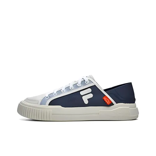 FILA FUSION Wallride DX Low Топ Кеды Мужской Белый Синий