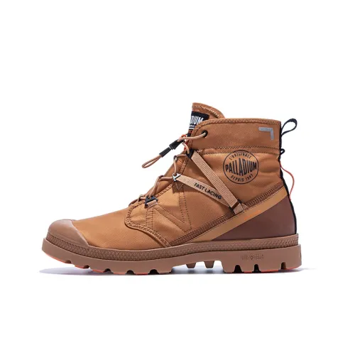 Palladium Pampa Кеды High Топ Brown Sugar Коричневый Унисекс