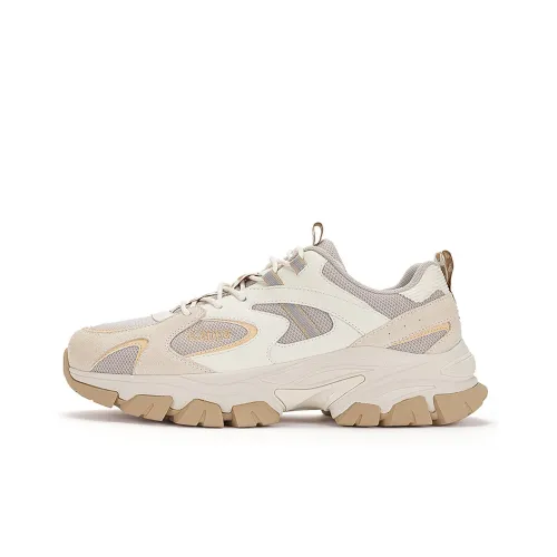 KAPPA Низкий топ массивные кроссовки унисекс белый серый